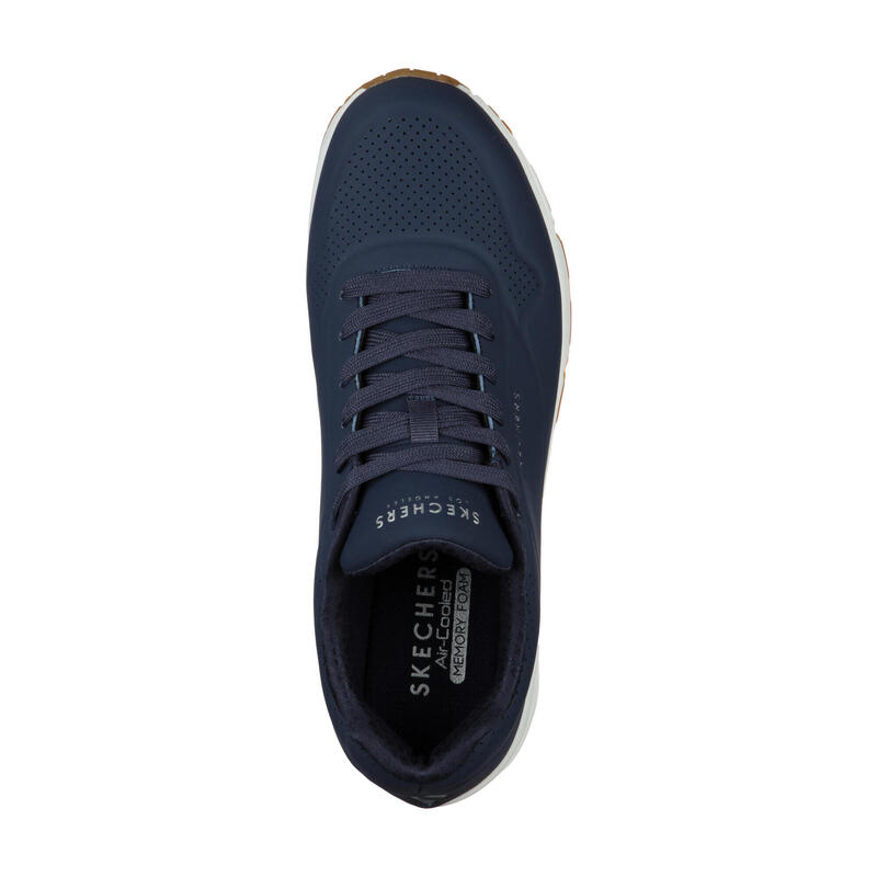 Pantofi sport barbati Skechers Uno Stand On Air, Albastru