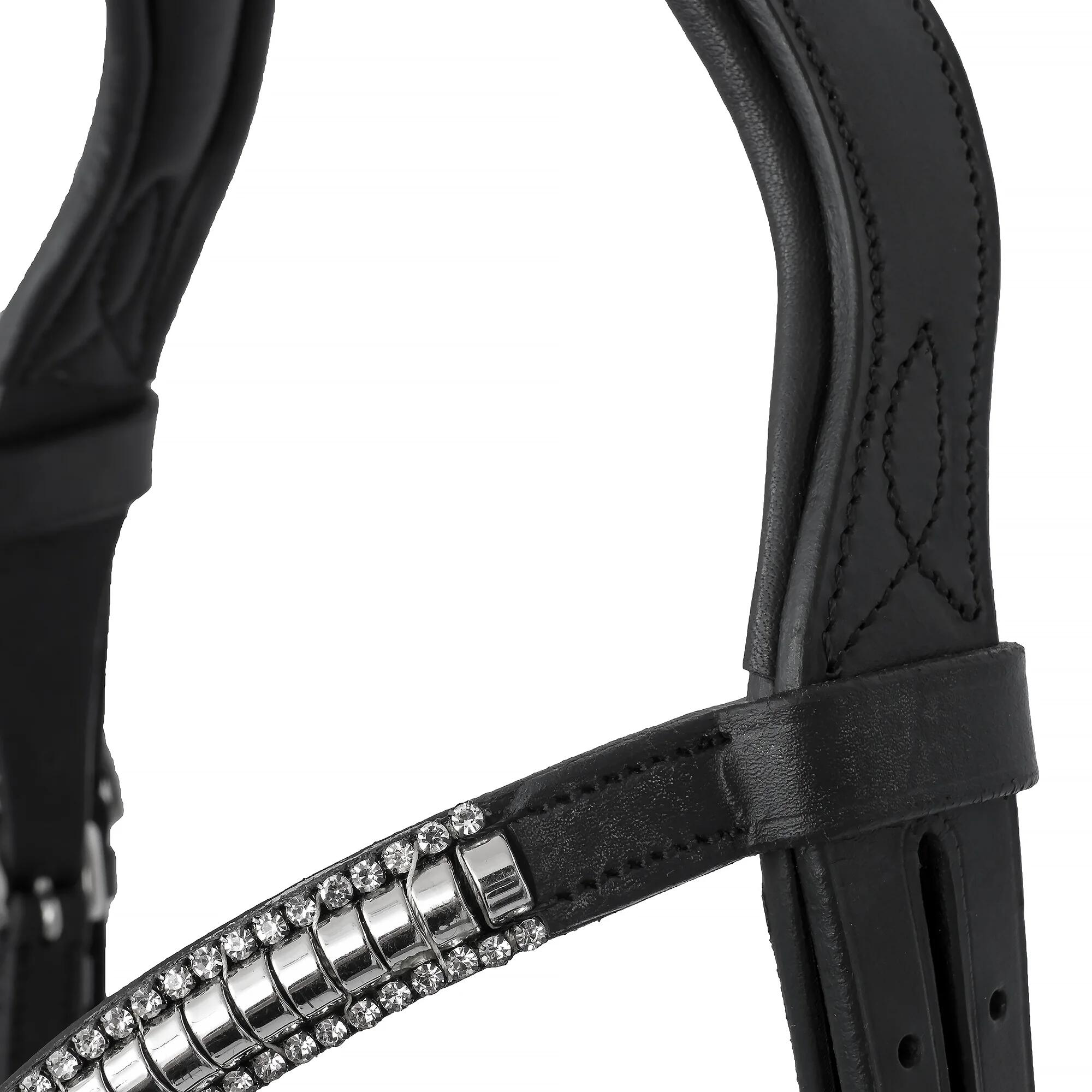 START Selene anatomisch leren hoofdstel voor paarden 5/7