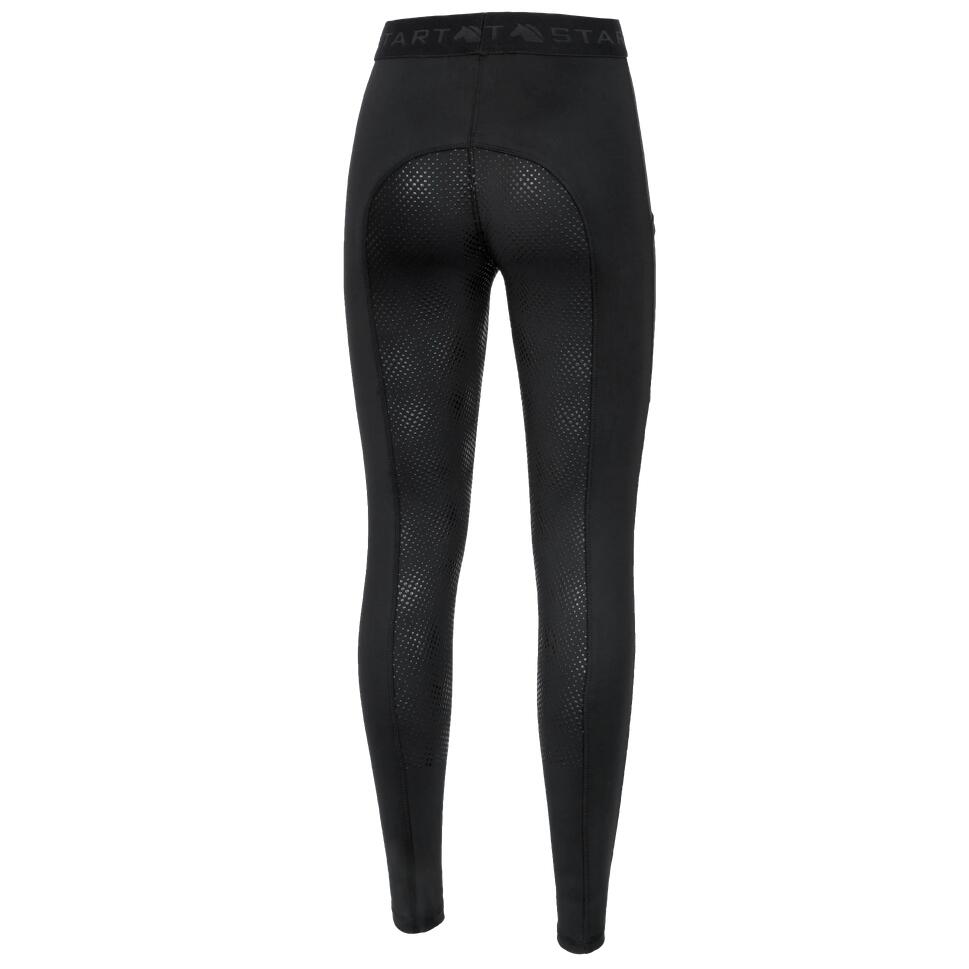Legginsy jeździeckie damskie START Camden pełny lej silikonowy