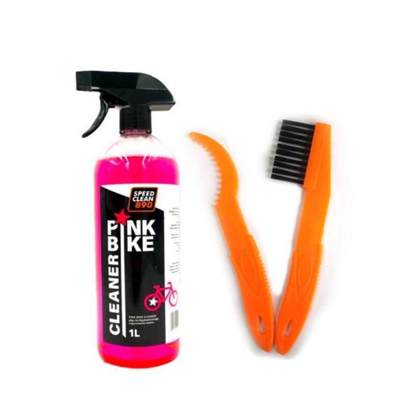 Płyn do mycia rowerów SpeedClean890 Pink Bike Cleaner 1l + gratis 3/4