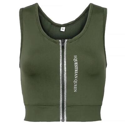Adeline crop top voor dames, maat 24ss (equestrian queen)