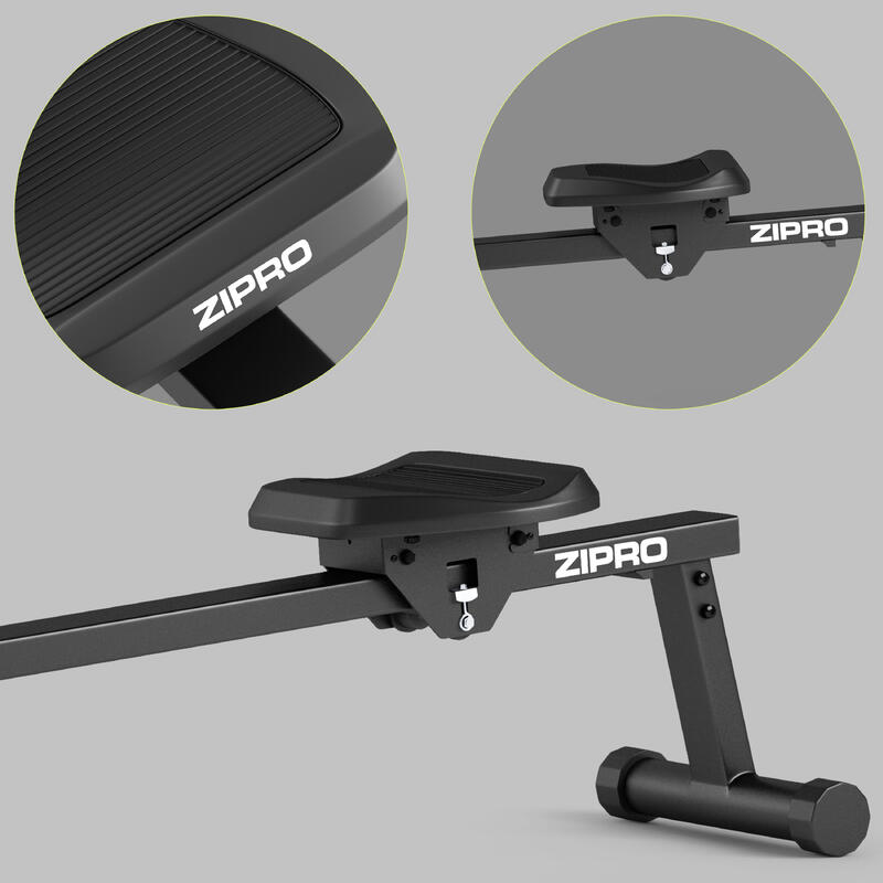 Roeitrainer Zipro Move 5 kg vliegwiel 8 weerstandsniveaus