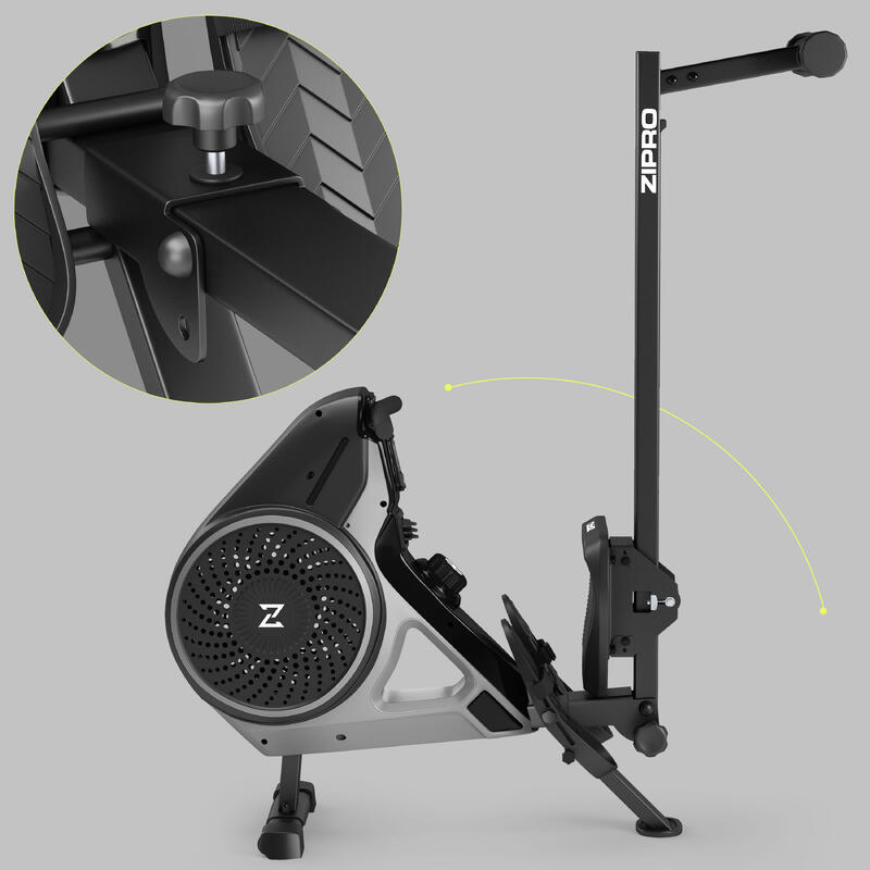 Roeitrainer Zipro Move 5 kg vliegwiel 8 weerstandsniveaus