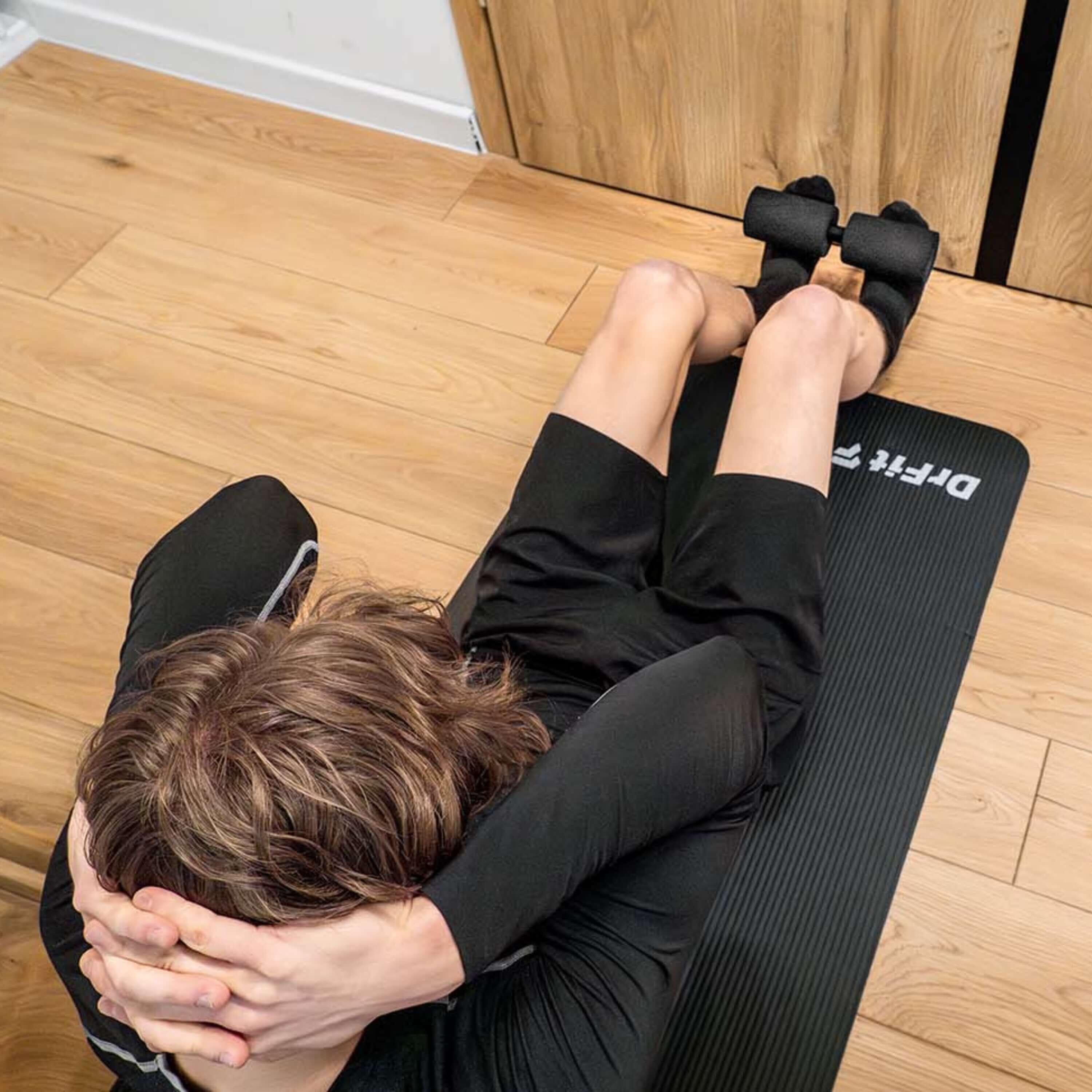Taśma treningowa pod drzwi nordic hamstring curl strap DrFit 2/4
