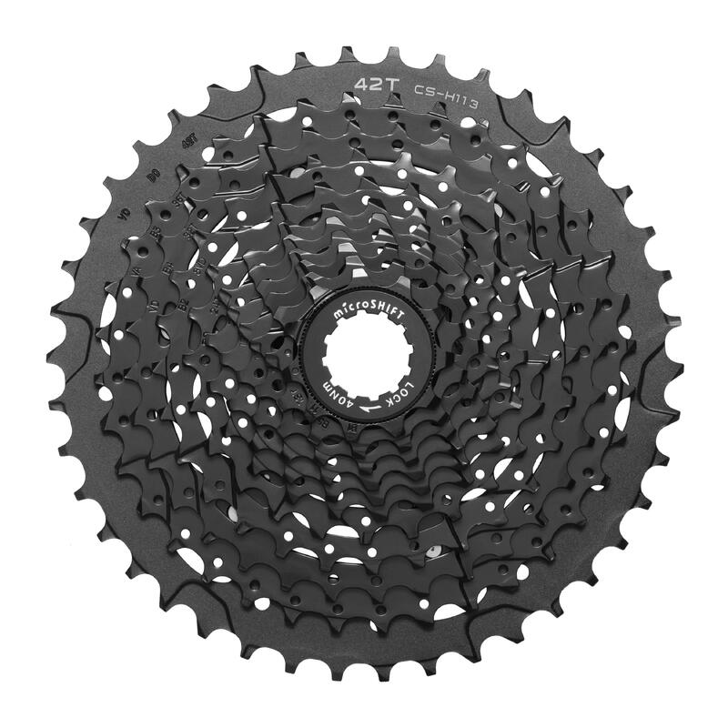 XLE MTB Cassette, 11sp, 11-42T, Níquel