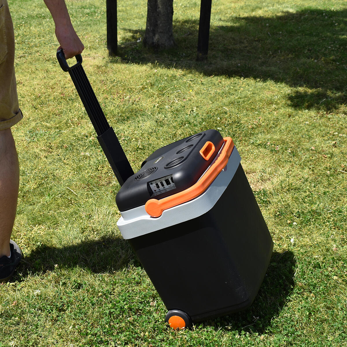 Elektrische Trolley-Kühlbox warm/kalt Bi-Energy 33 Liter 7/7