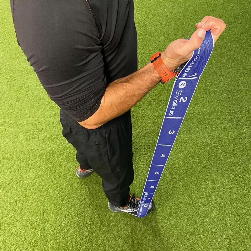 Elastico in tessuto Sveltus Elastiband 20 kg blu 3/4