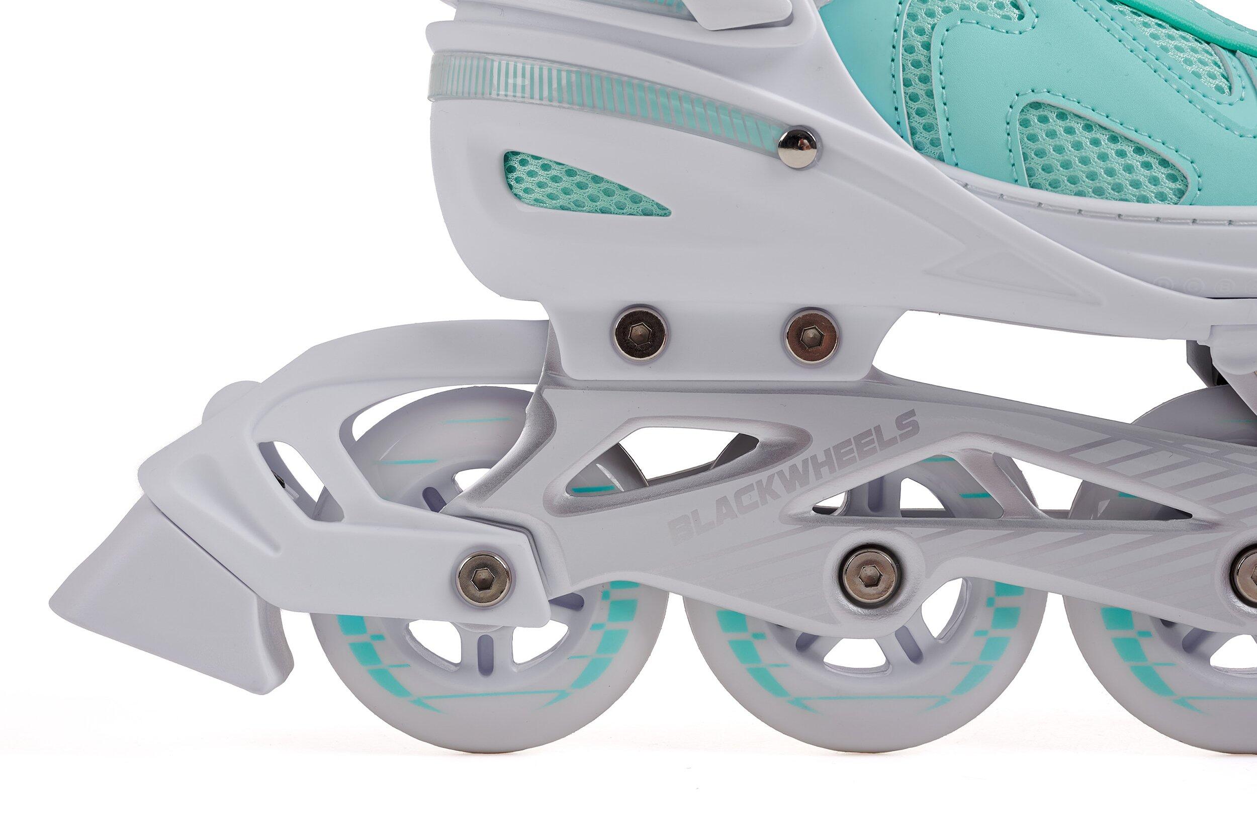 Patins em Linha Blackwheels Flex Pro fitness ajustáveis 6/7