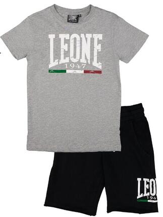 Ensemble complet pour enfant en coton avec t-shirt et short Leone Vintage