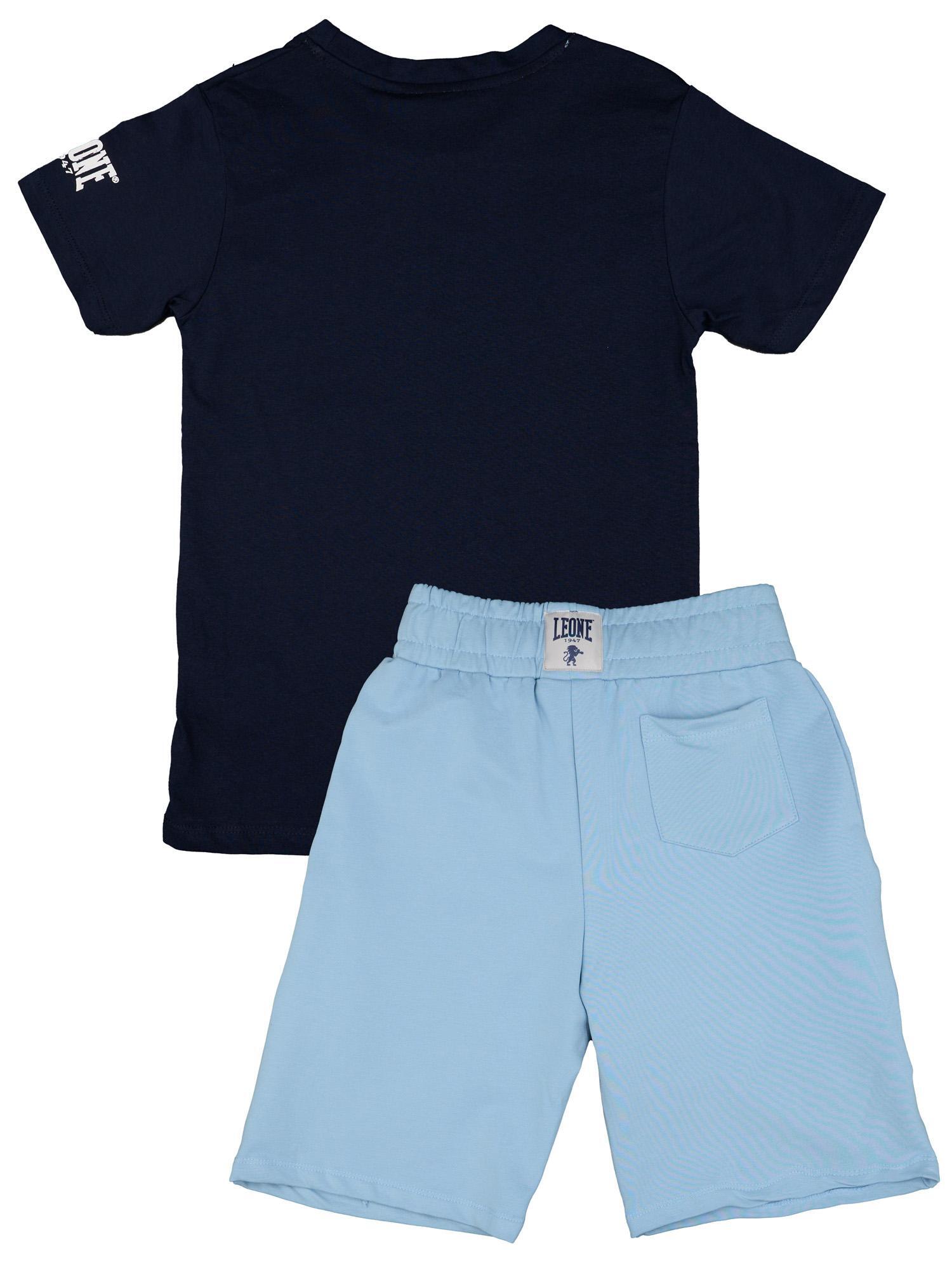 Conjunto completo infantil de algodão Leone Tie Dye 2/4