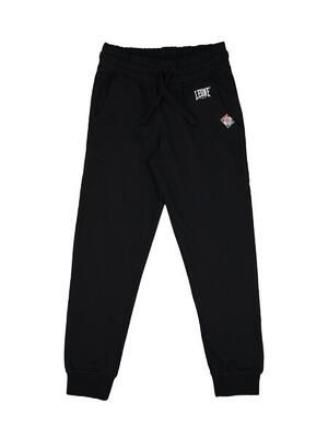 Pantaloni sportivi non felpati da bambino con polsini Leone Basic