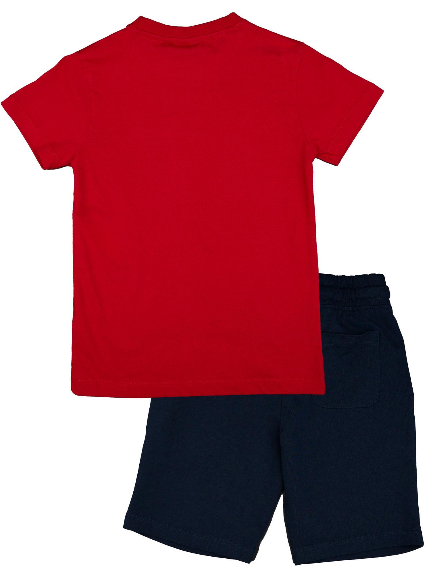 Conjunto algodón niños Leone 1947 Apparel camiseta y short Basic 2/7