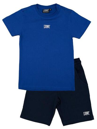 Ensemble complet en coton pour enfant avec t-shirt et short Leone Basic