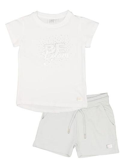 Ensemble complet pour fille avec t-shirt et short Leone Be Glam
