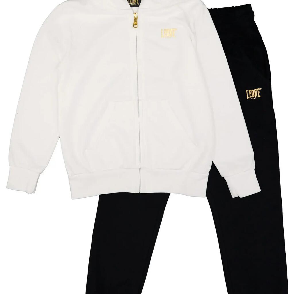 Leone Gold children's zip-up hooded tracksuit