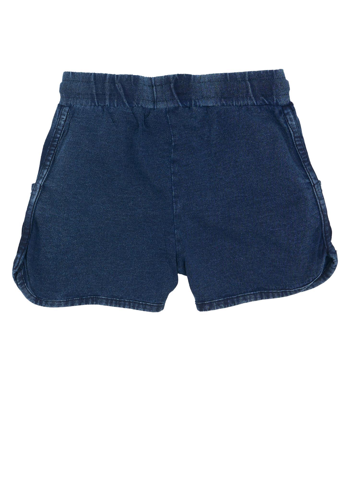 Short en coton bleu Leone pour fille 2/2