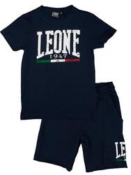 Ensemble complet pour enfant en coton avec t-shirt et short Leone Vintage