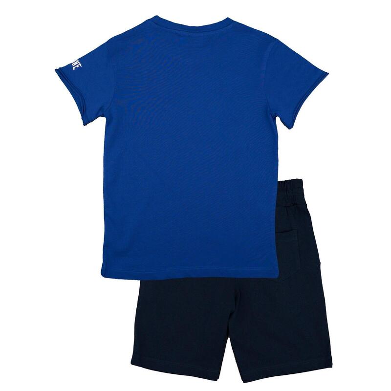 Complete set voor kinderen in katoen met Leone Timeless t-shirt en short