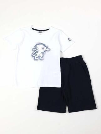 Ensemble complet enfant en coton avec t-shirt et short Leone Tie Dye