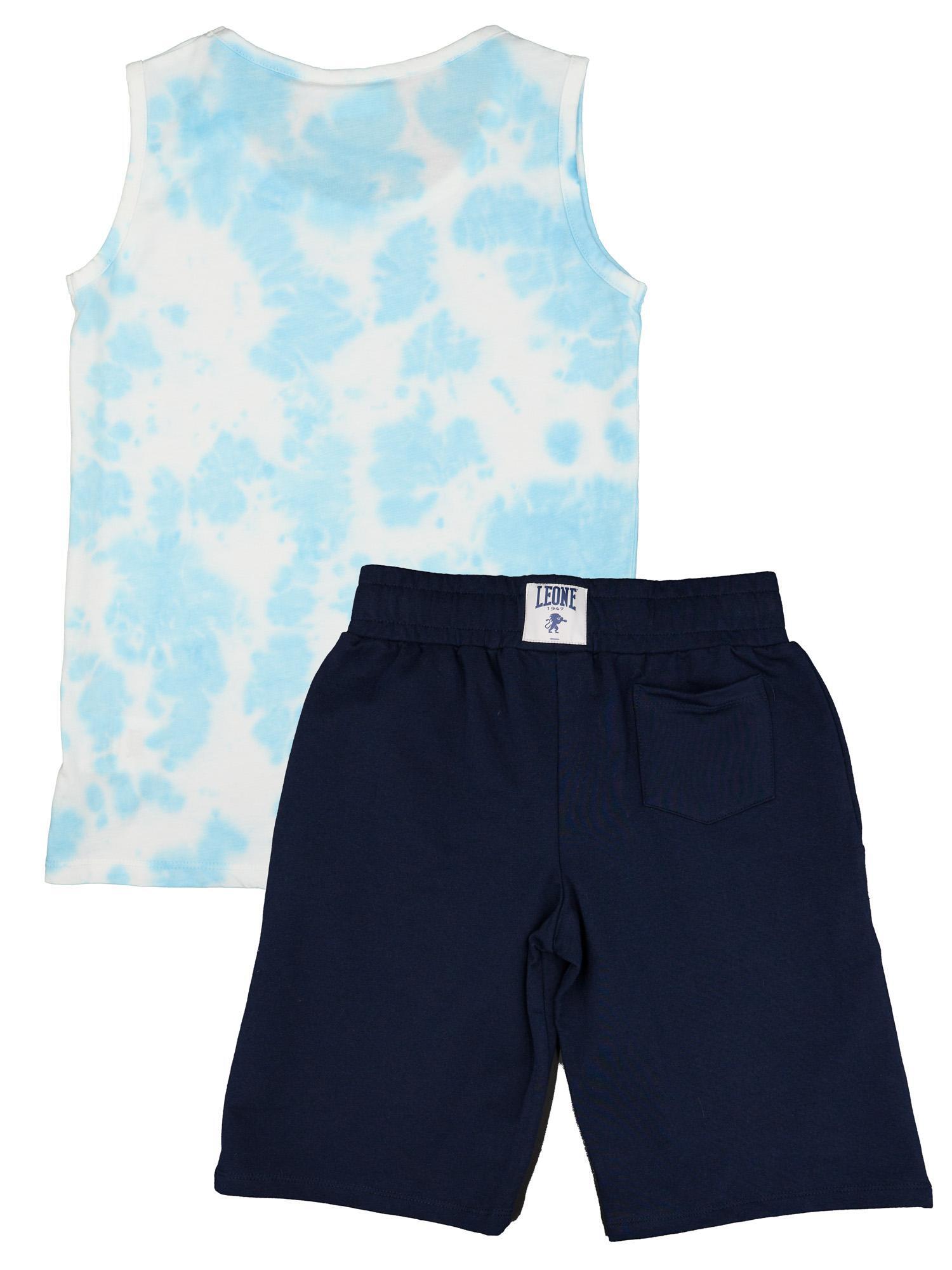 Conjunto niño Leone 1947 Apparel sin mangas algodón tie-dye 2/2