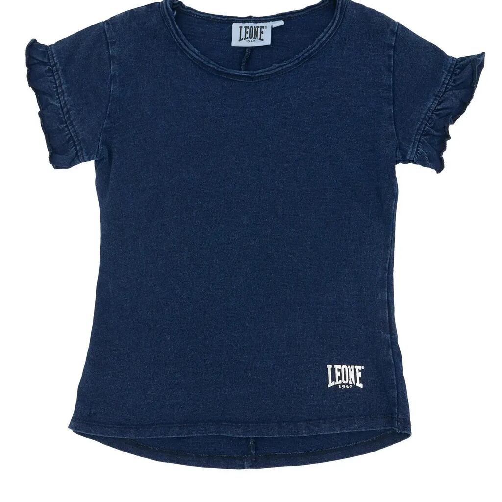 Girl t-shirt short sleeves Blue