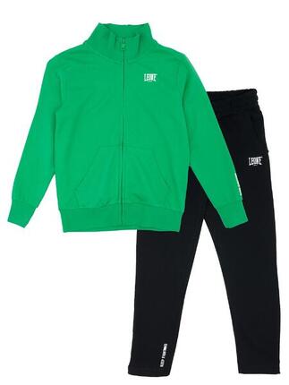 Dres dziecięcy Leone 1947 Apparel Basic z kołnierzem i zamkiem