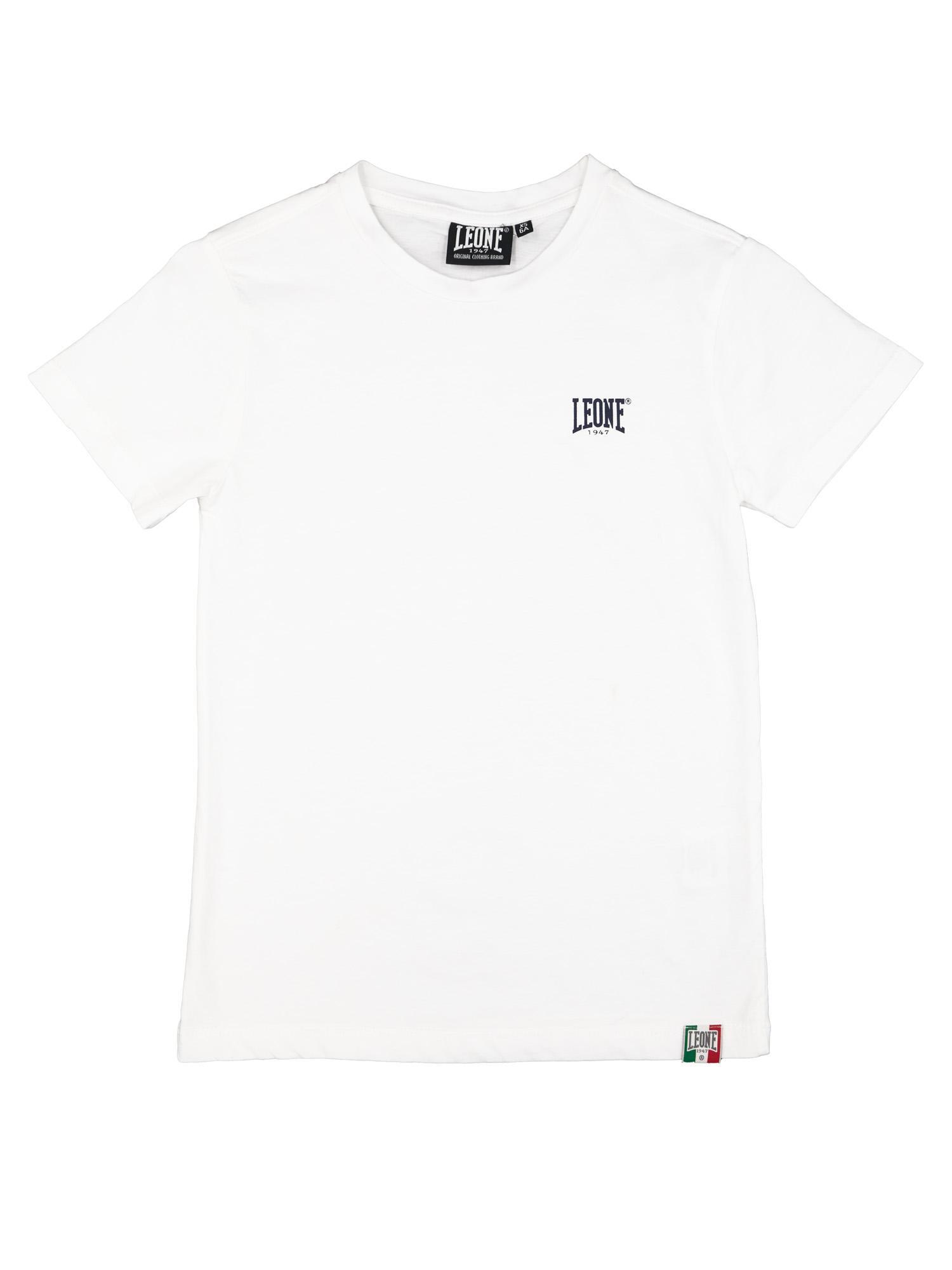 LEONE 1947 APPAREL Leone Camiseta básica de algodón de manga corta para niño