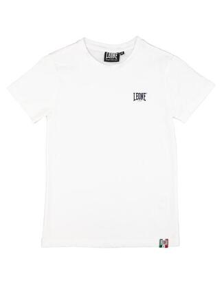 T-shirt Leone Basic à manches courtes en coton pour enfants
