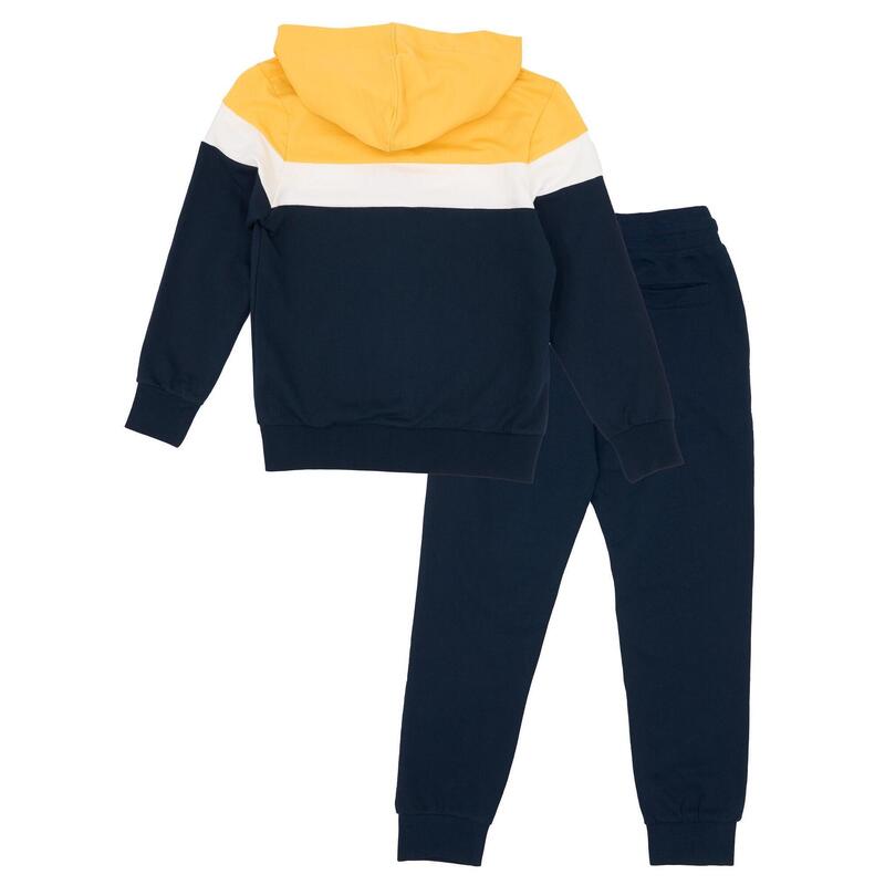 Tuta da bambino non felpata con cappuccio e zip Leone Timeless