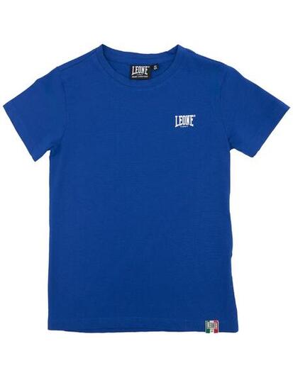 T-shirt maniche corte da bambino in cotone Leone Basic