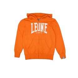 Sudadera infantil Leone Basic con capucha y cremallera