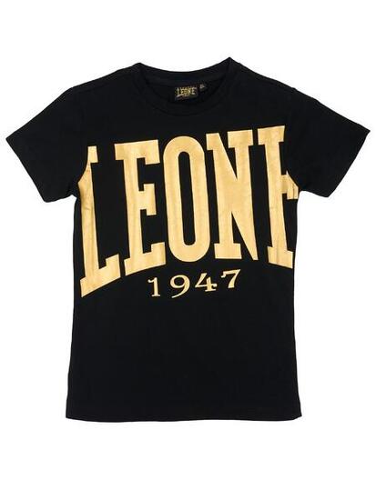 T-shirt en coton à manches courtes pour enfants Leone Gold