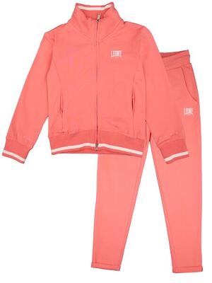 Tuta da bambina non felpata con colletto e zip Leone Bright