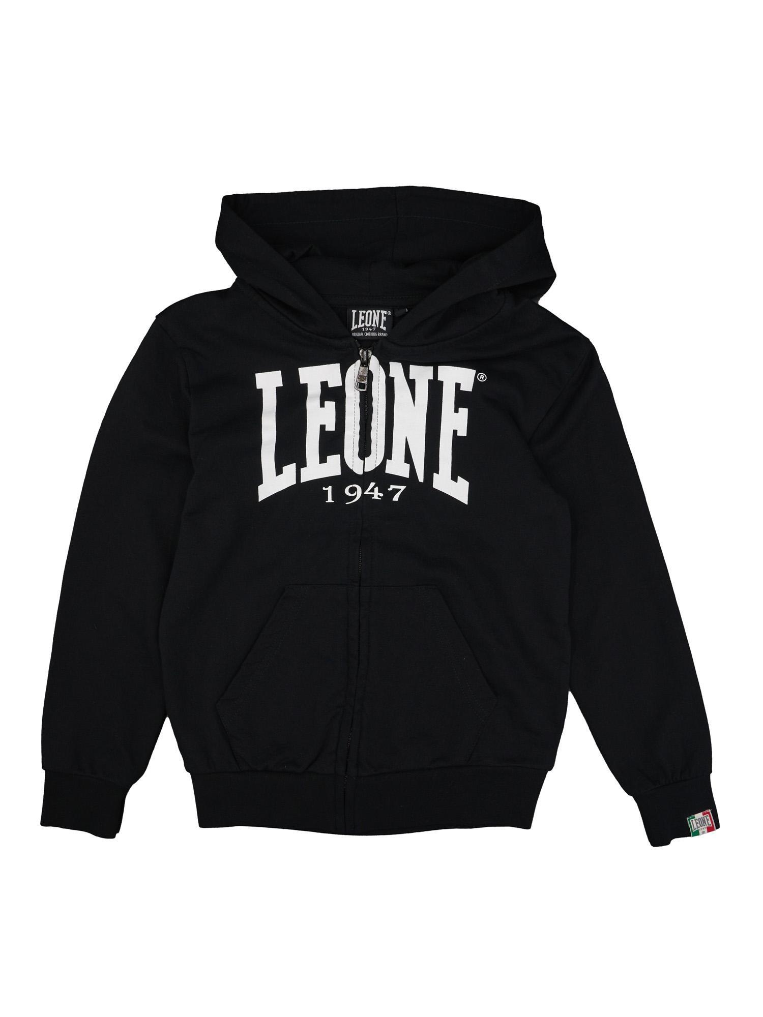 Hanorac cu fermoar Leone Basic pentru copii