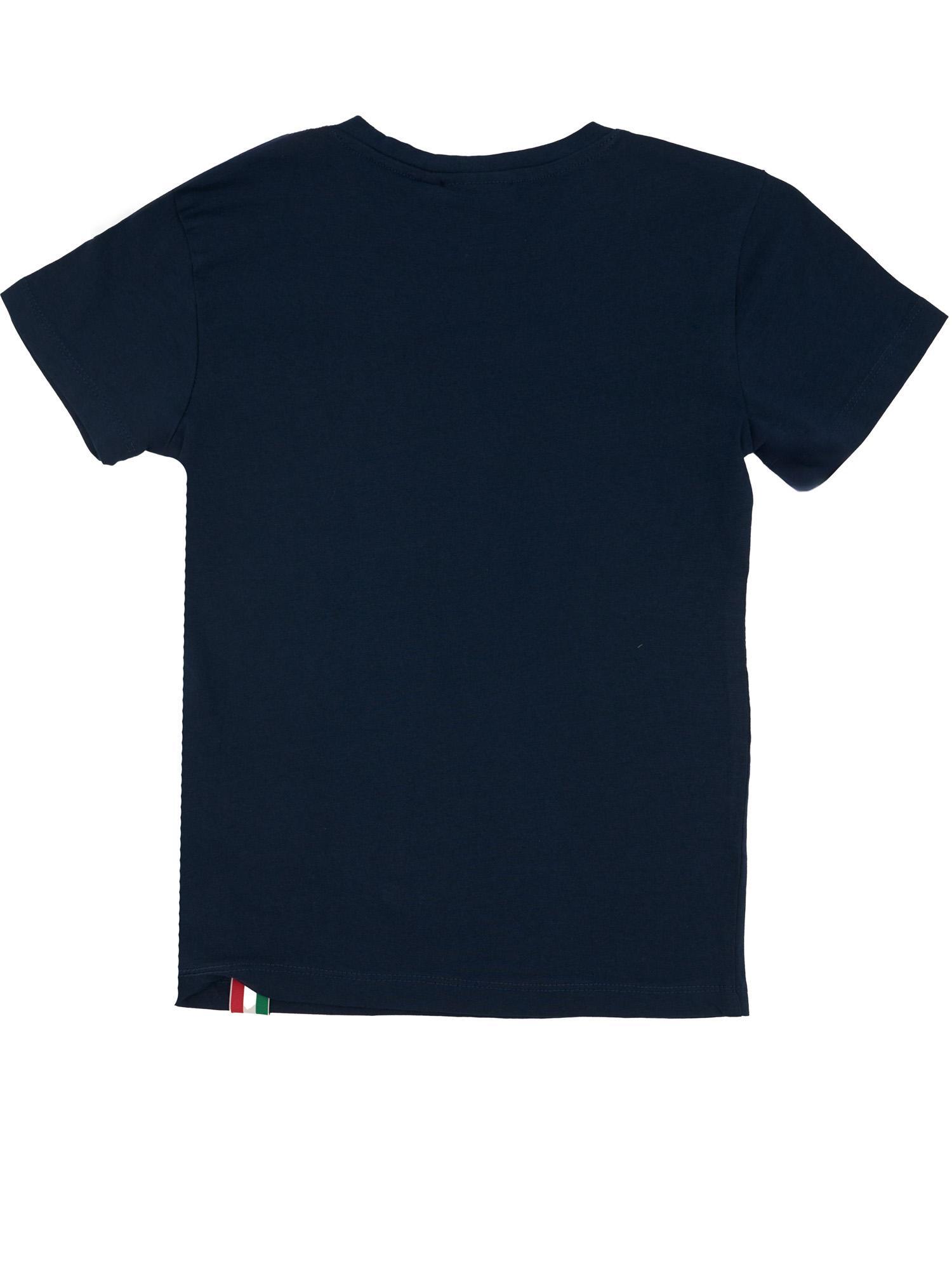 T-shirt maniche corte da bambino in cotone Leone Basic 6/7