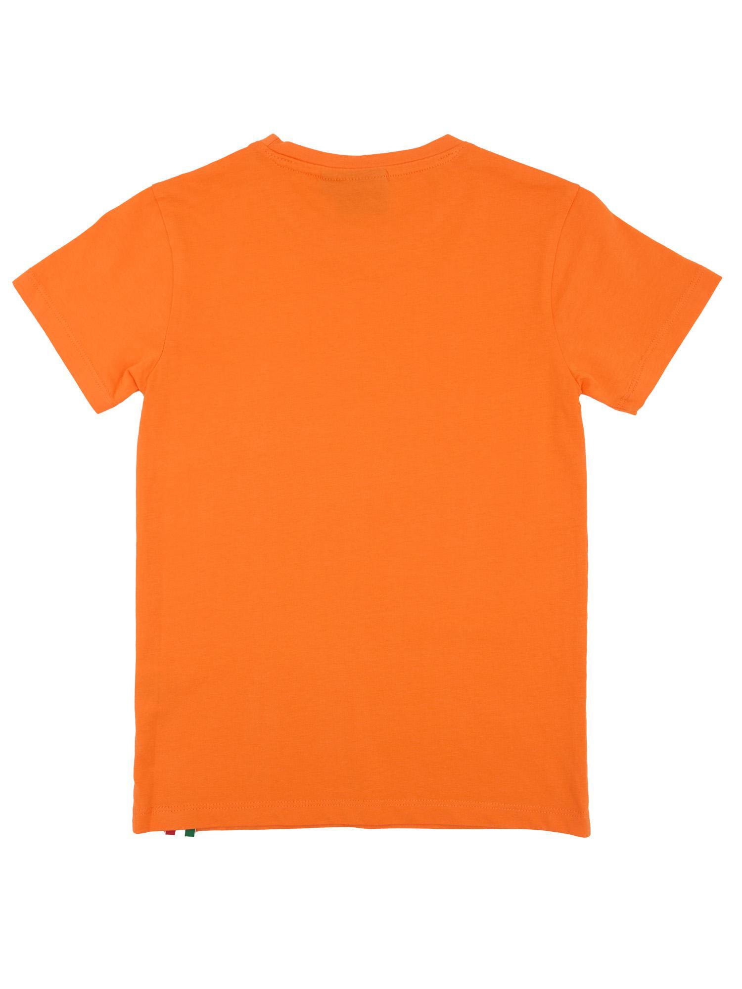T-shirt maniche corte da bambino in cotone Leone Basic 2/7