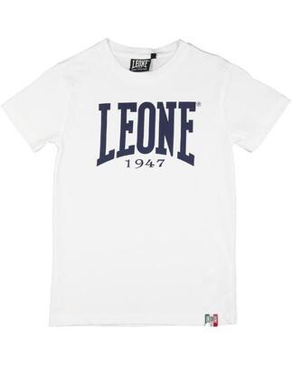 T-shirt Leone Basic à manches courtes en coton pour enfants