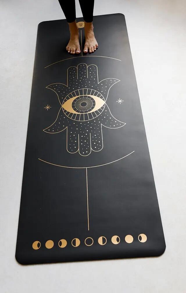 Mata do jogi Moonholi Pro Sticky Illumination z antypoślizgową powierzchnią 4/7