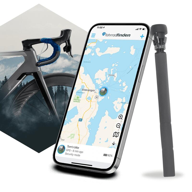 Fahrradfinden - Traceur GPS pour vélo pour chaque vélo | vélo de course et VTT |