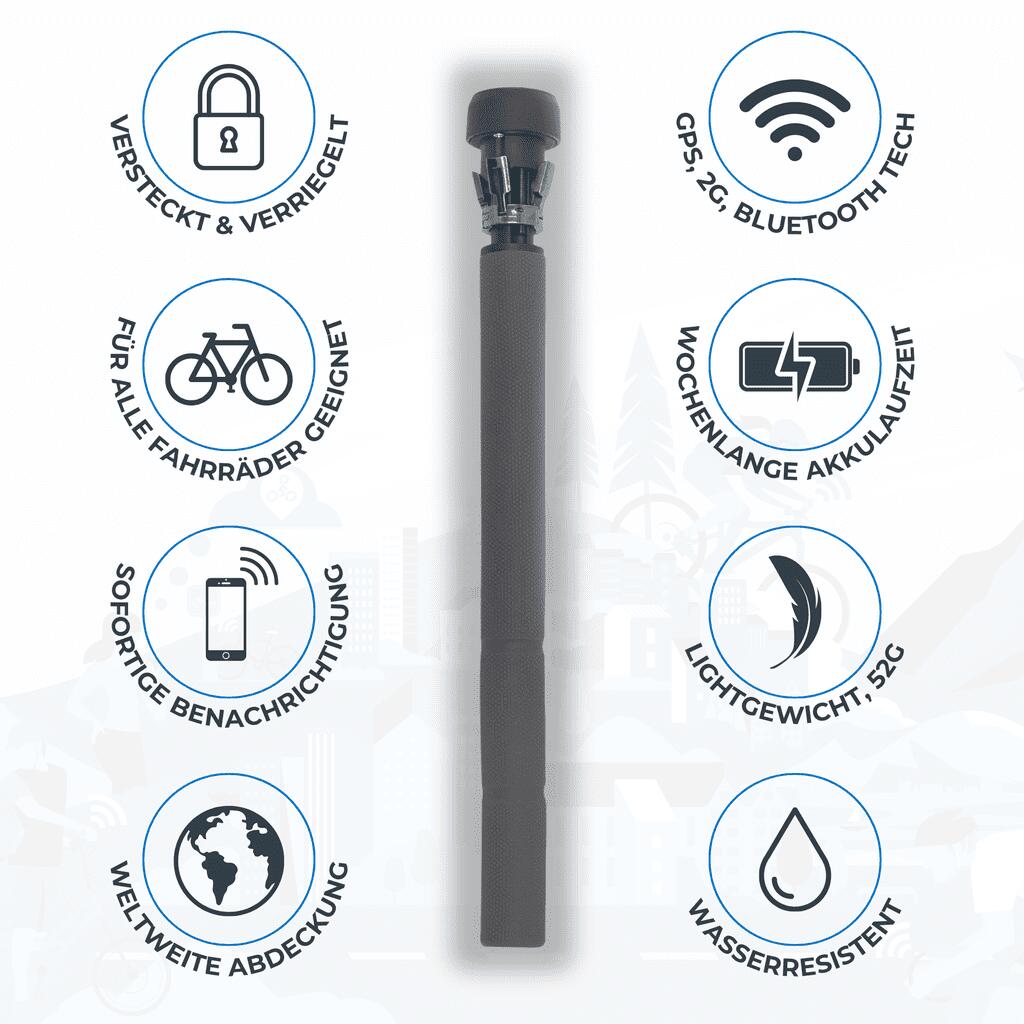 Fahrradfinden - Traceur GPS pour vélo pour chaque vélo | vélo de course et VTT | 5/7