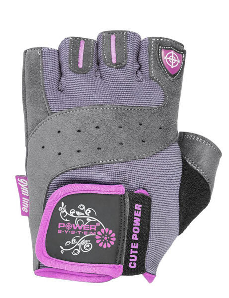 Rękawiczki fitness damskie Power-System Cute Power 3/3