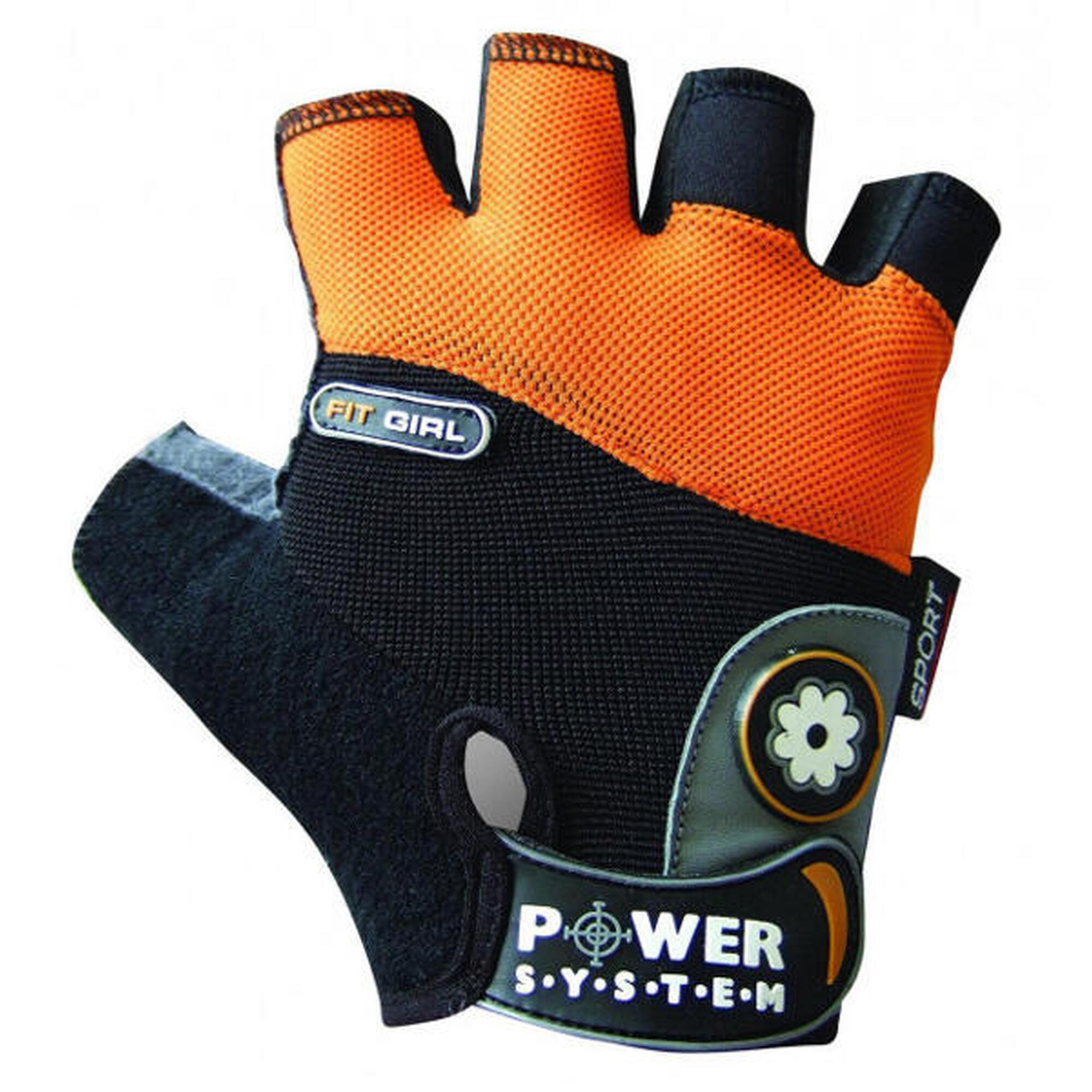 Rękawiczki fitness damskie POWER SYSTEM Fit Girl
