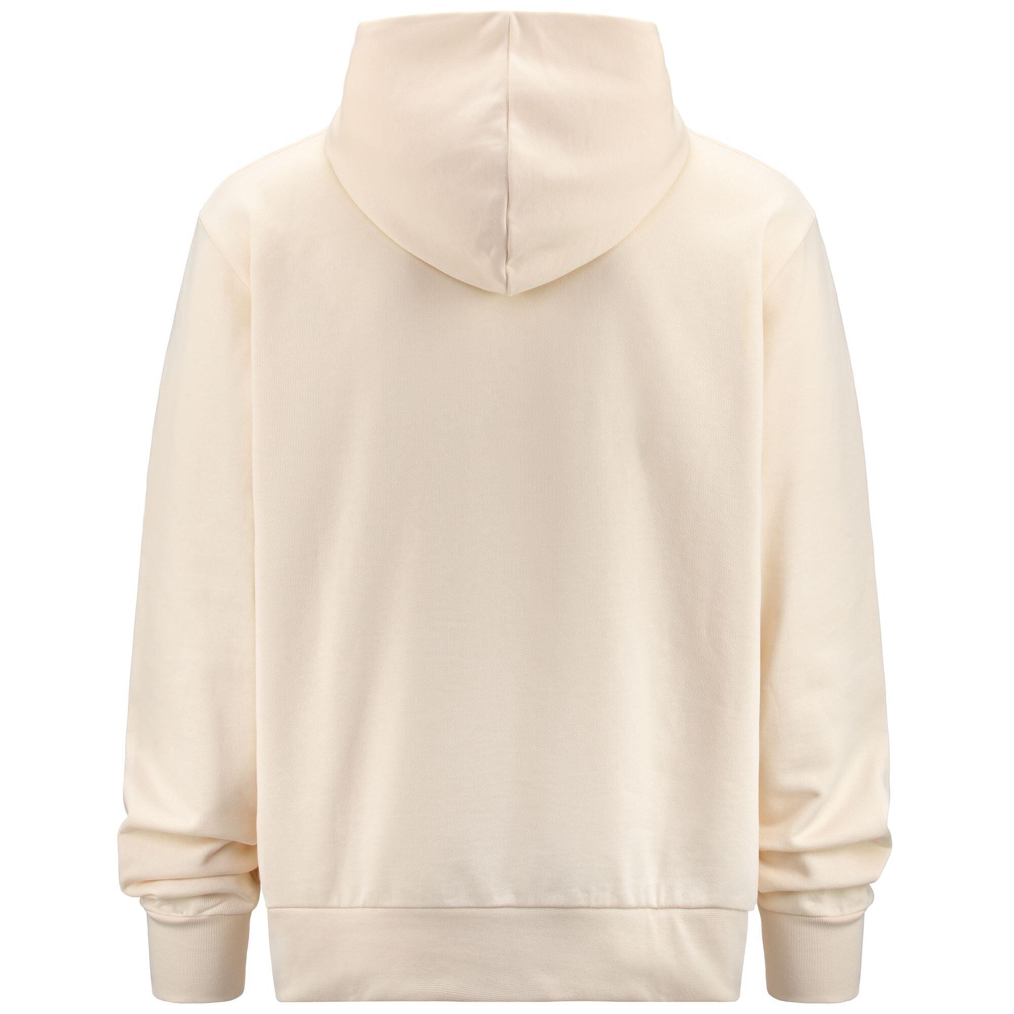 Felpa da uomo in cotone bianco da sport street 4/7