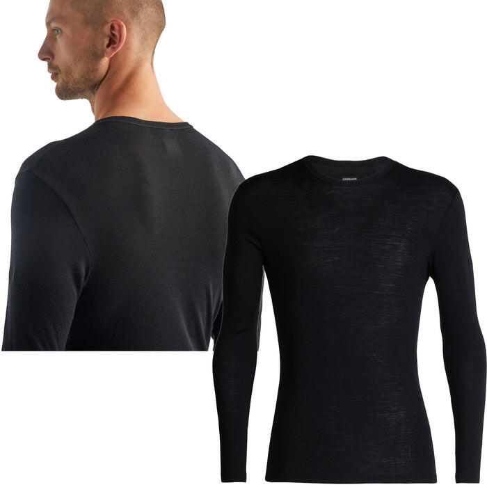 ICEBREAKER Men's Icebreaker Everyday 175 Merino Wool Long Sleeve Crewe Base Layer