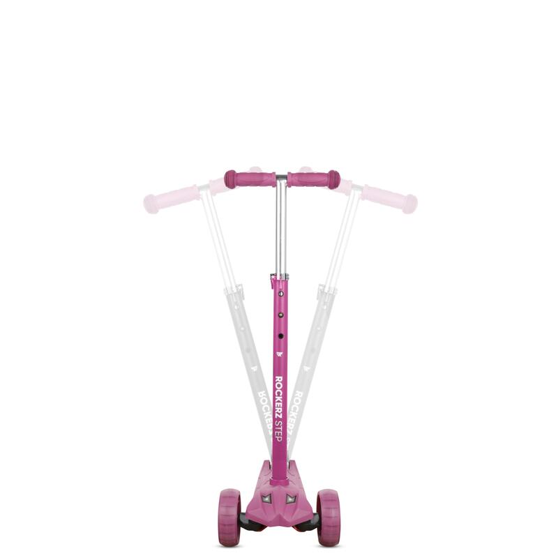 Rockerz Step - Monopattino per bambini con ruote da discoteca - colore Mauve