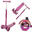 Rockerz Step - Trottinette enfant à roues disco - 3 - 8 ans - couleur Mauve