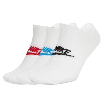 Uniseks Adult Everyday Essential Sokken (Set van 3) (Wit/multikleurig)