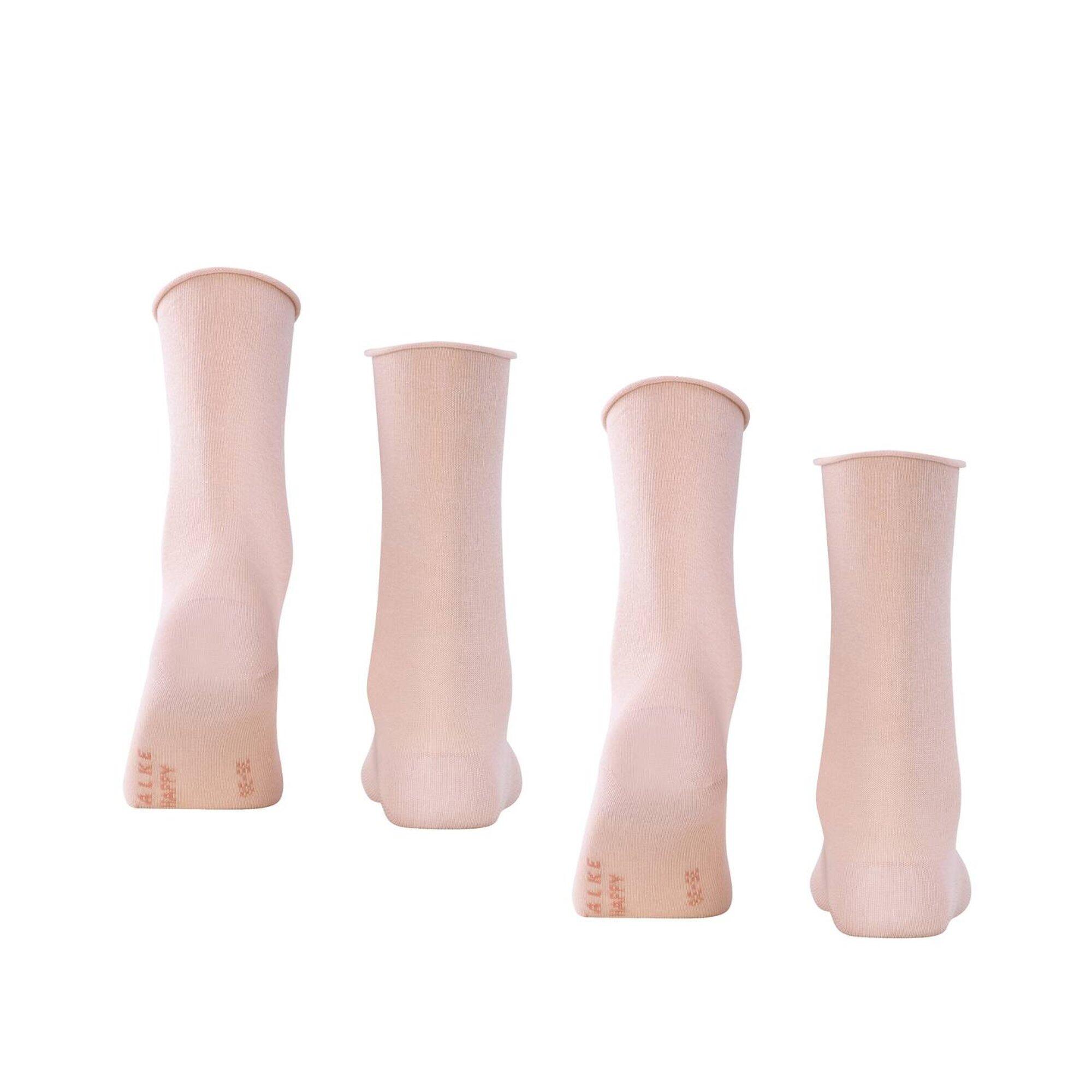 Chaussettes Femmes Paquet de 2-FALKE Happy DP SO 3/5