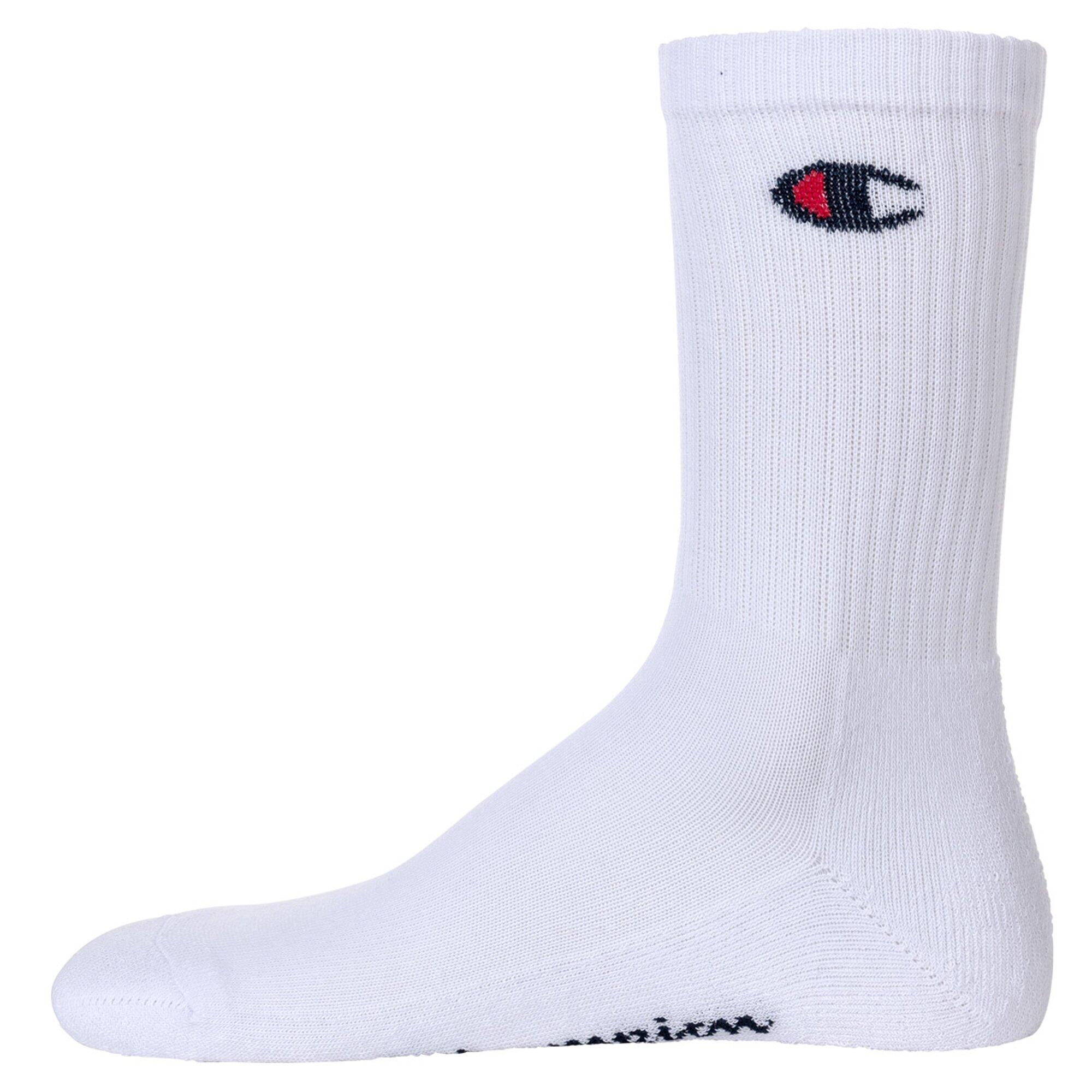 3 Paar Champion Crew Socken Gr. 35 - 46 Unisex Tennissocken U24558 3/3