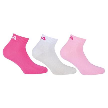 3 Paar Fila Unisex Training Sneakersocken Quarter Socken F9300